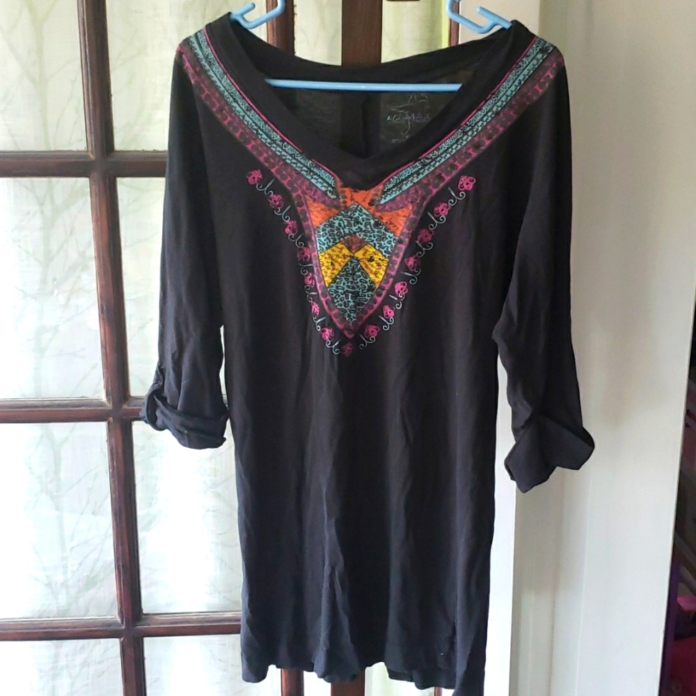 Miley Cyrus & Max Azaria collaboration beachy top